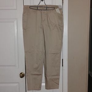 Christopher & Banks  Tan Signature Comfort  dress pants NWT Sz 12